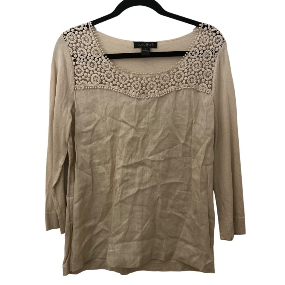 August Silk - Long‎ Sleeve Tunic